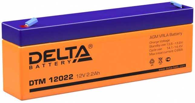 Delta DTM 12022 Аккумуляторы фото, изображение