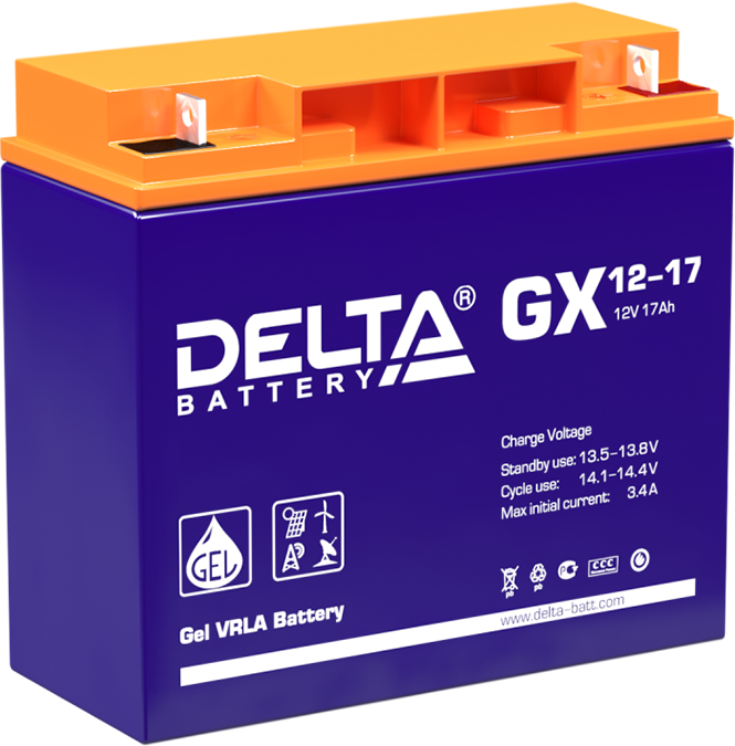 Delta GX 12-17 Xpert Аккумуляторы фото, изображение