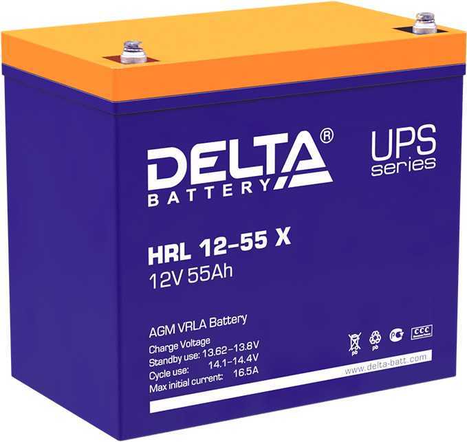Delta HRL 12-55 X Аккумуляторы фото, изображение