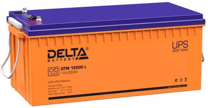Delta DTM 12200 L Аккумуляторы фото, изображение