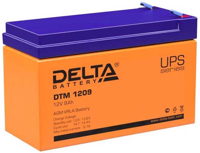 Delta DTM 1209 Аккумуляторы фото, изображение