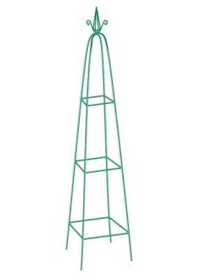 Пирамида садовая декоративная для вьющихся растений, 198 х 33 см, пирамида Palisad Поддержки для растений фото, изображение