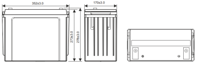 WBR HRL 12490W Аккумуляторы фото, изображение